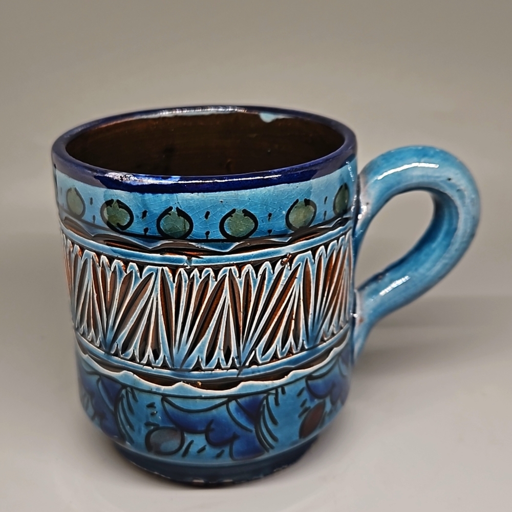 Vintage Italian Column Handmade Coffee Cup